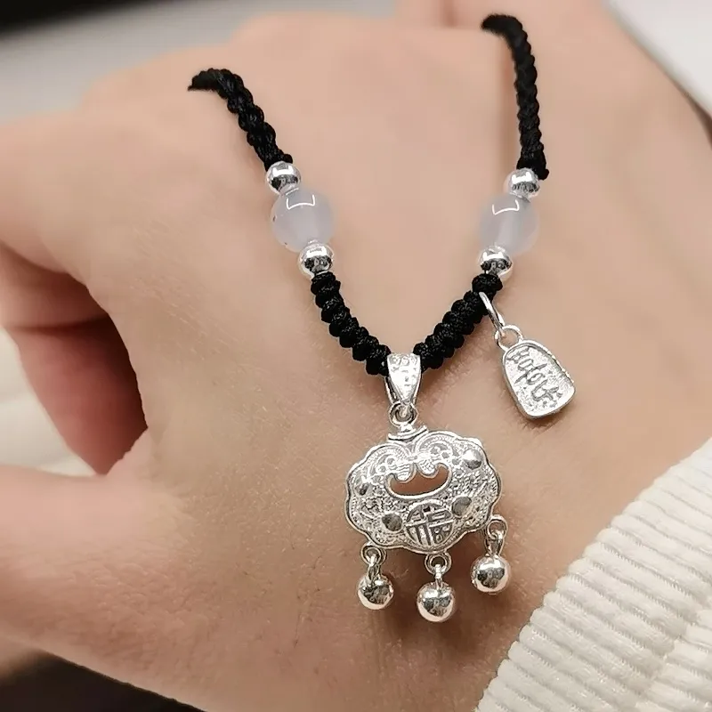 UZIID Sterling Silver Necklaces Unisex-4