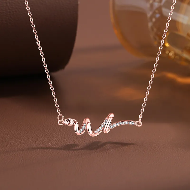UZIID Sterling Silver Necklaces Women's-2