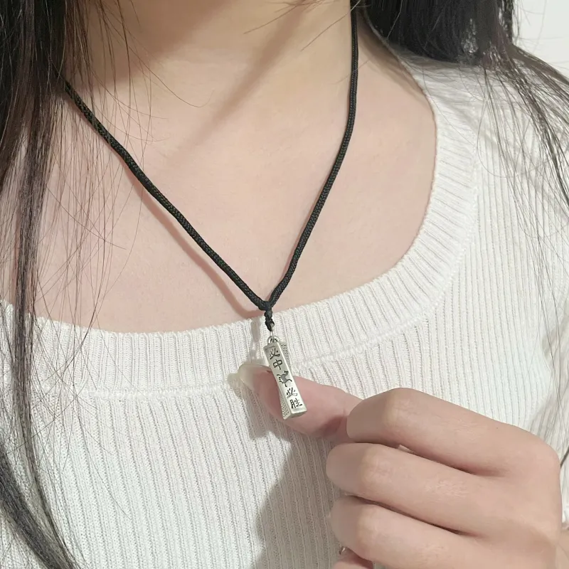 UZIID S999 Fine Silver Necklaces Unisex-2