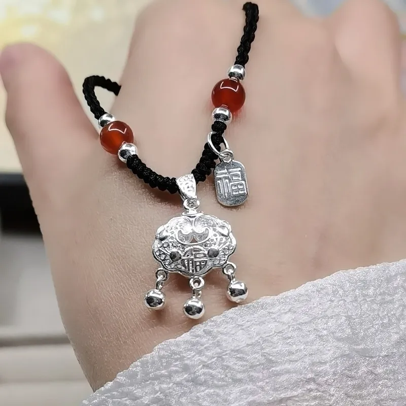 UZIID Sterling Silver Necklaces Unisex-4