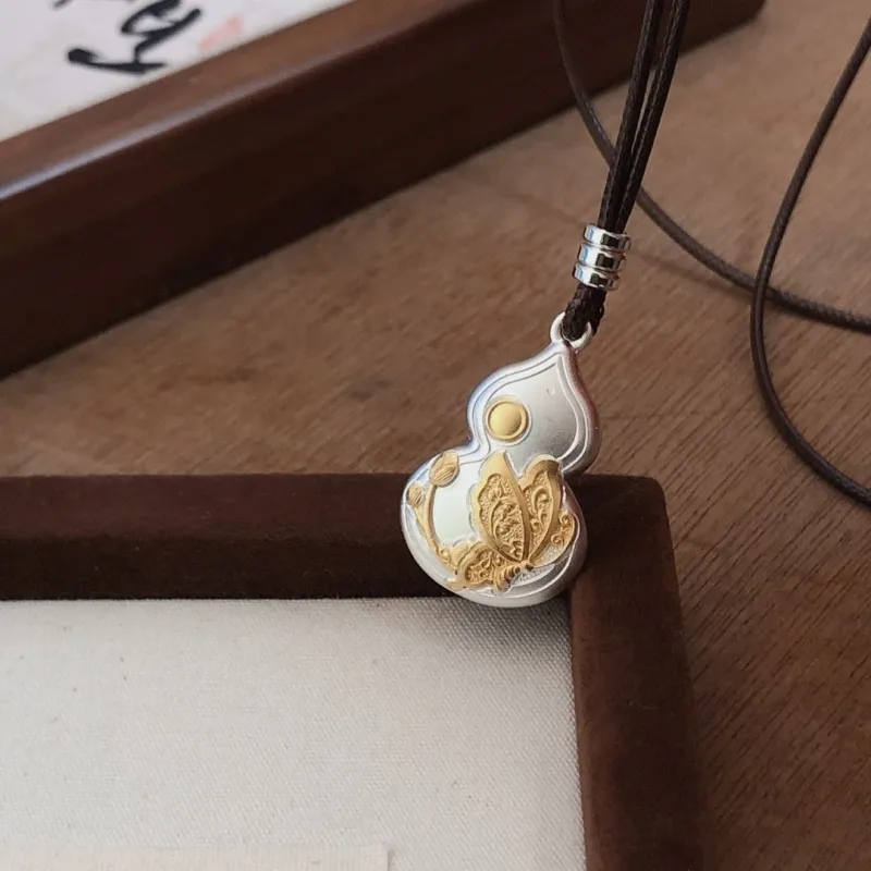 UZIID 999 Fine Silver Necklaces Unisex-3