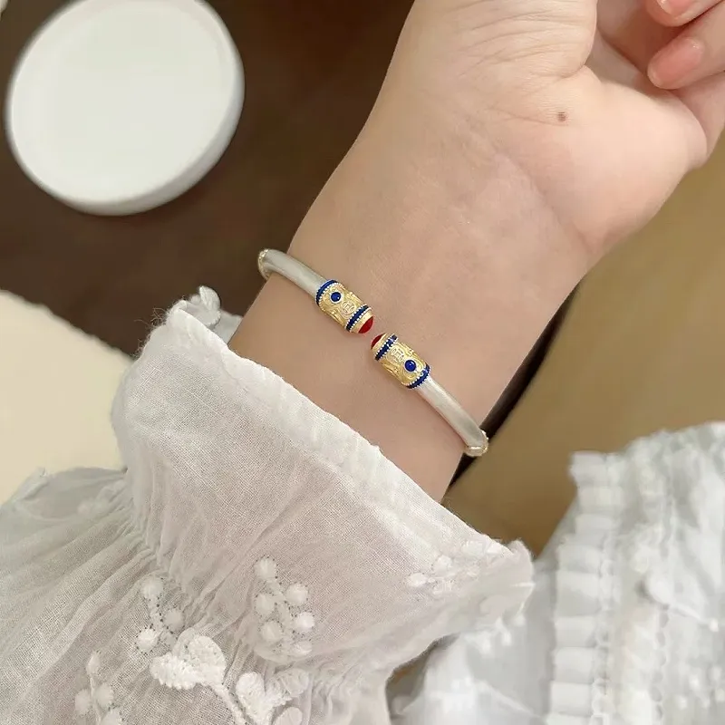 UZIID S999 Silver Bangles Women's-5