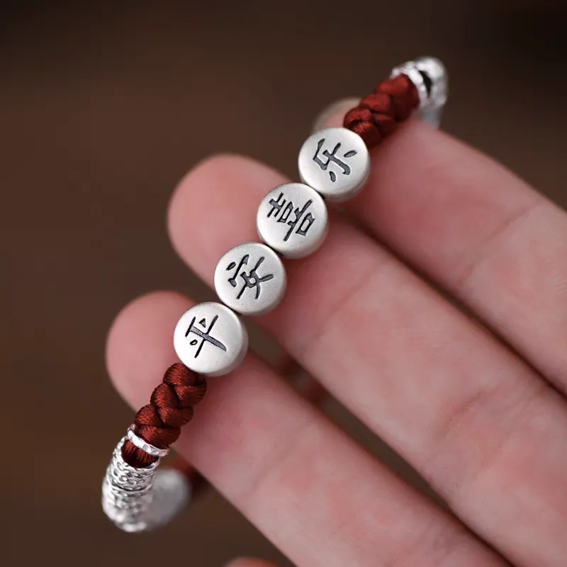 UZIID Sterling Silver Bracelets Unisex-4