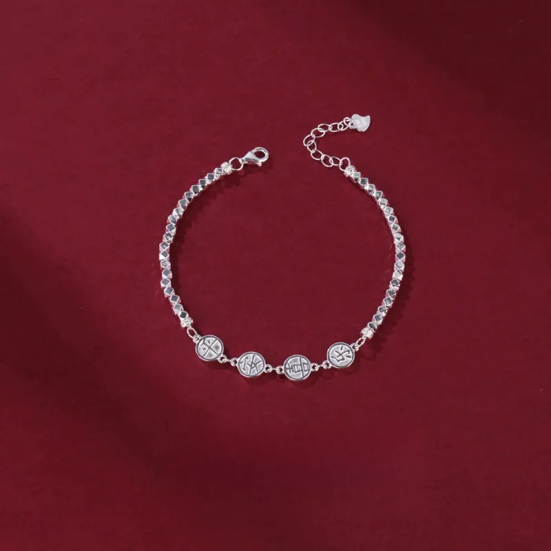 UZIID 999 Fine Silver Bracelets Women's-1