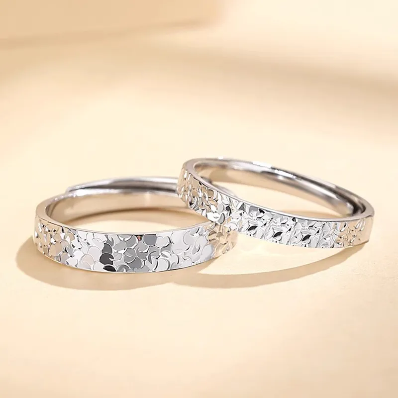UZIID S999 Fine Silver Rings Unisex-2