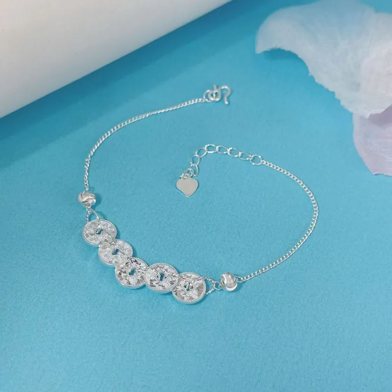 UZIID 999 Fine Silver Bracelets Women's-7