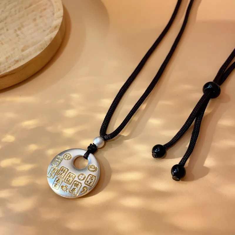 UZIID S999 Fine Silver Necklaces Women's-4
