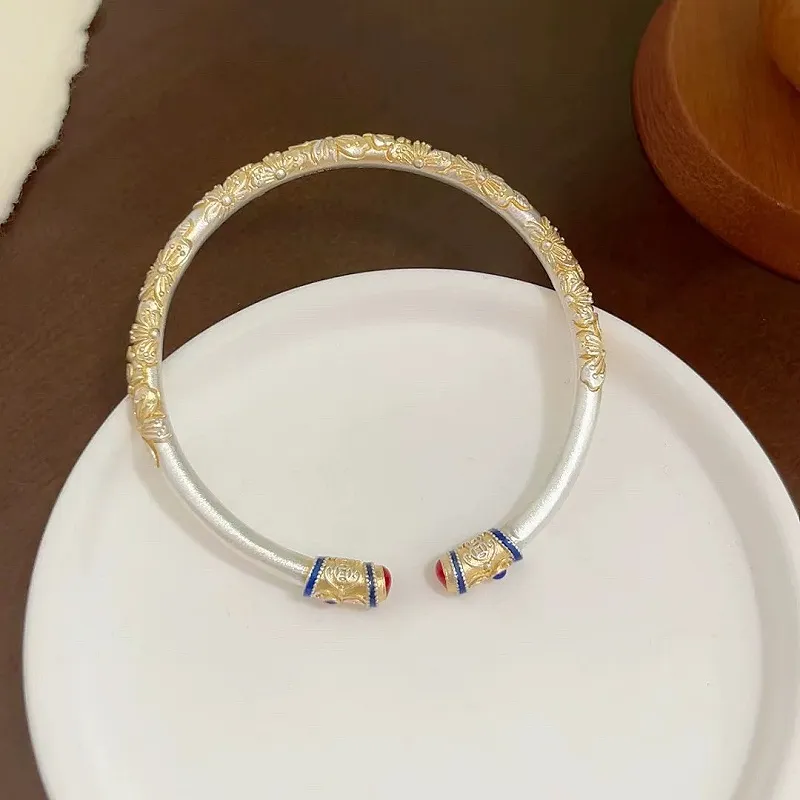 UZIID S999 Silver Bangles Women's-3