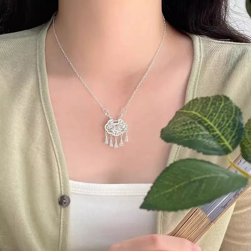 UZIID Sterling Silver Necklaces Women's-1