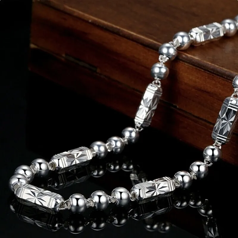 UZIID Sterling Silver Necklaces Unisex Silver-2