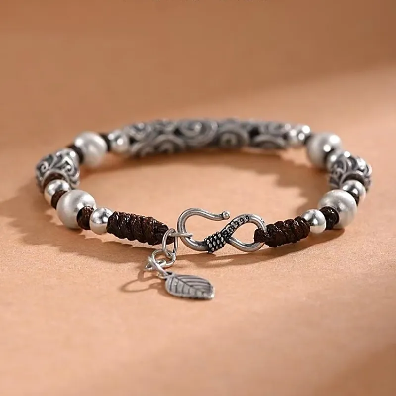 UZIID Sterling Silver Bracelets Unisex-3