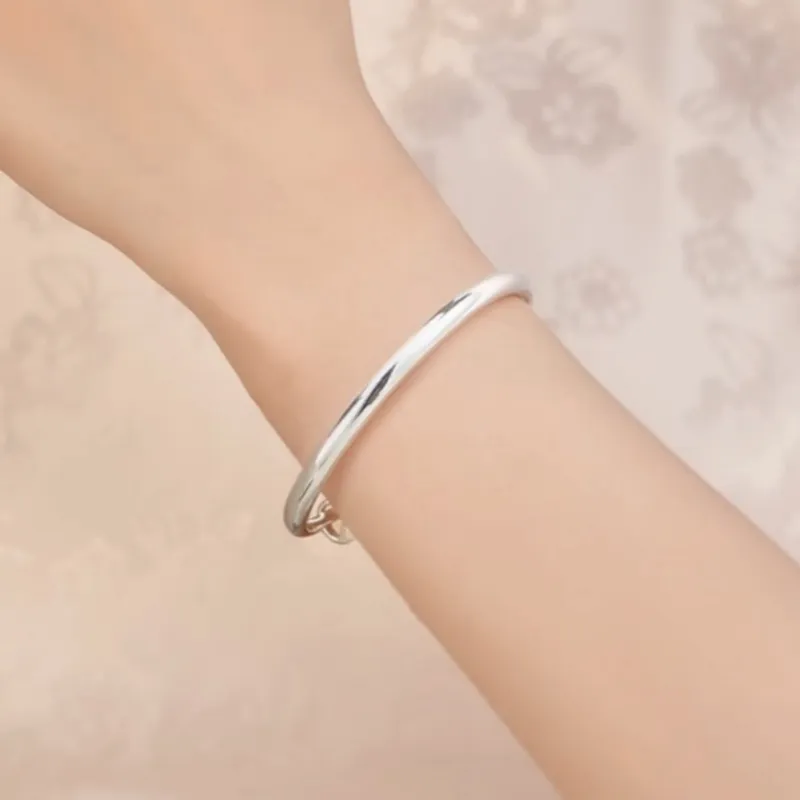 UZIID S999 Silver Bangles Women's-3
