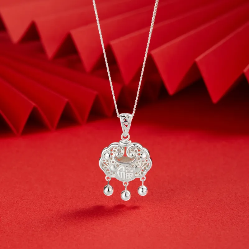 UZIID S999 Fine Silver Necklaces Women's-1