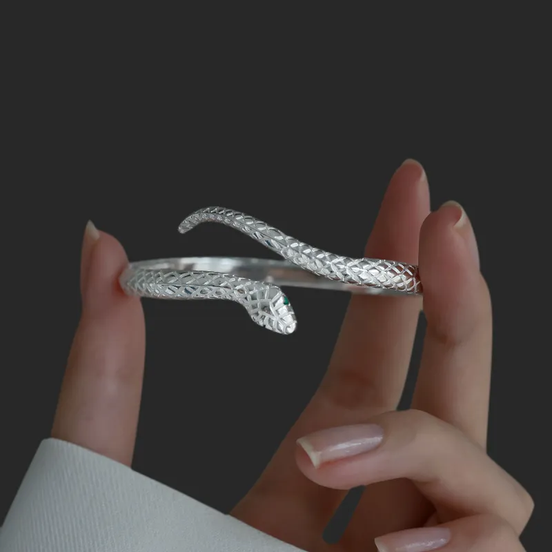 UZIID S999 Fine Silver Sterling Silver Bracelets Women's-7