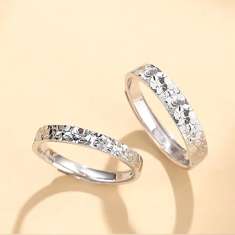 UZIID S999 Fine Silver Rings Unisex-5