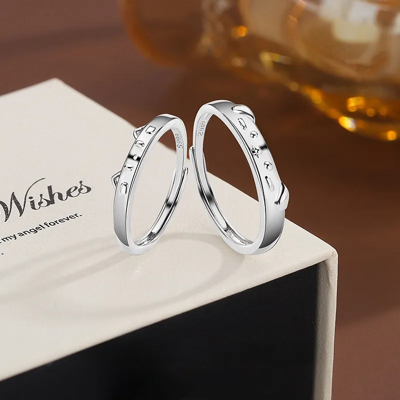 UZIID S999 Fine Silver Rings Unisex-1