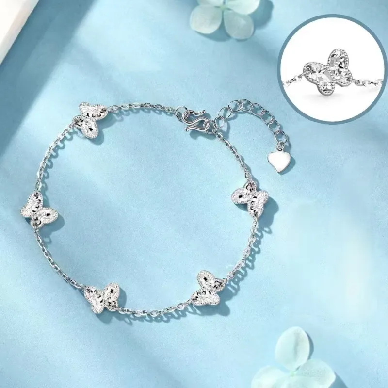 UZIID Sterling Silver Bracelets Women's Silver-4
