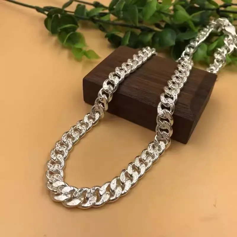 UZIID Sterling Silver Necklaces Men's-3