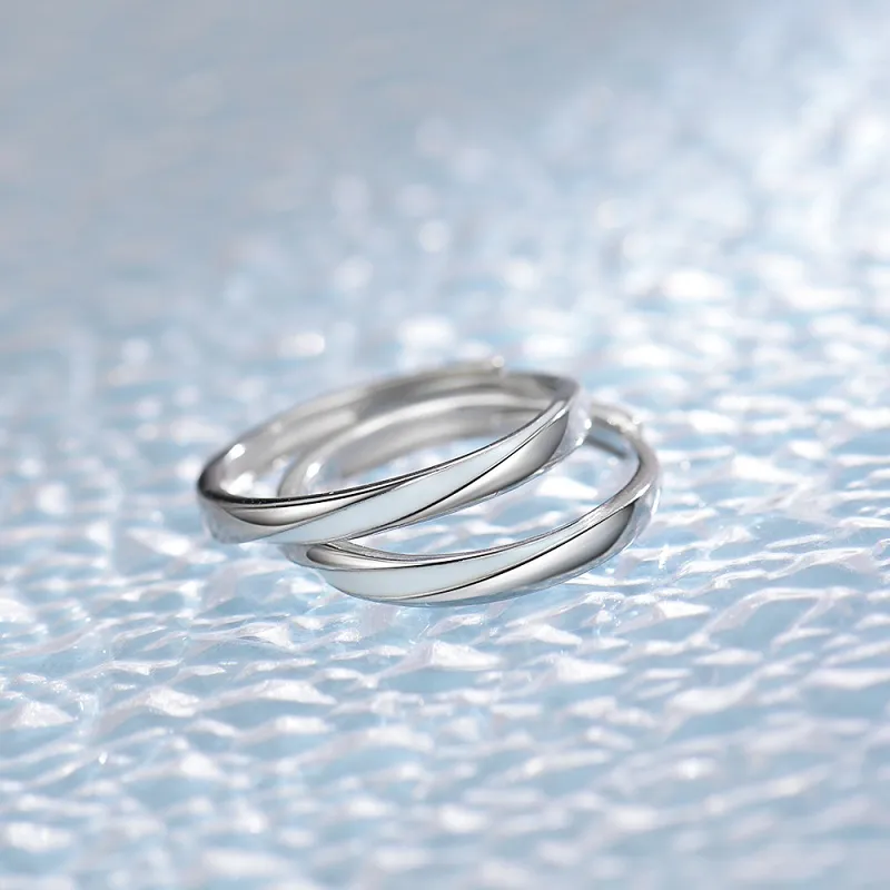 UZIID S925 Sterling Silver Rings Unisex-2