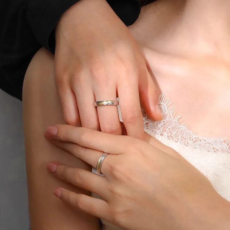 UZIID Sterling Silver Rings Unisex-1