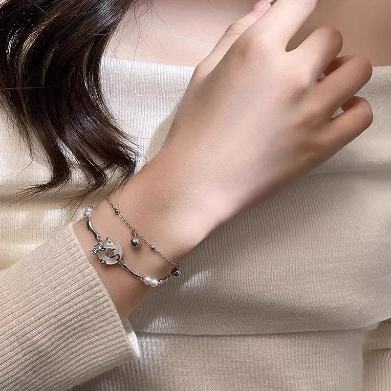 UZIID 999 Fine Silver Bracelets Women's-3