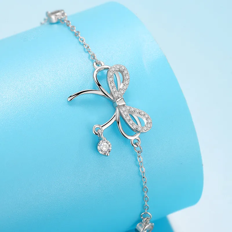 UZIID S925 Silver Zircon Bracelets Women's-2