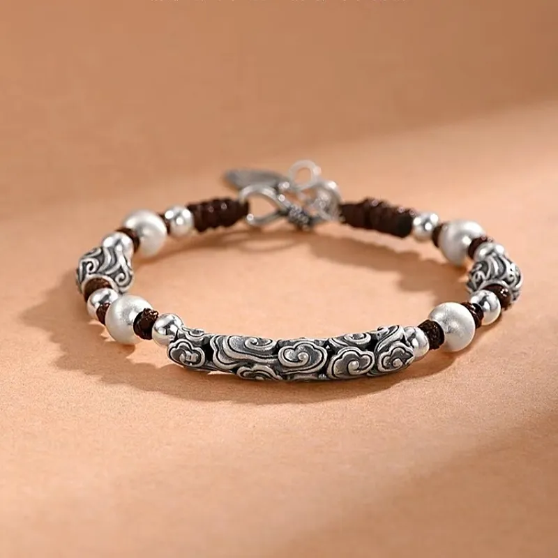 UZIID Sterling Silver Bracelets Unisex-2