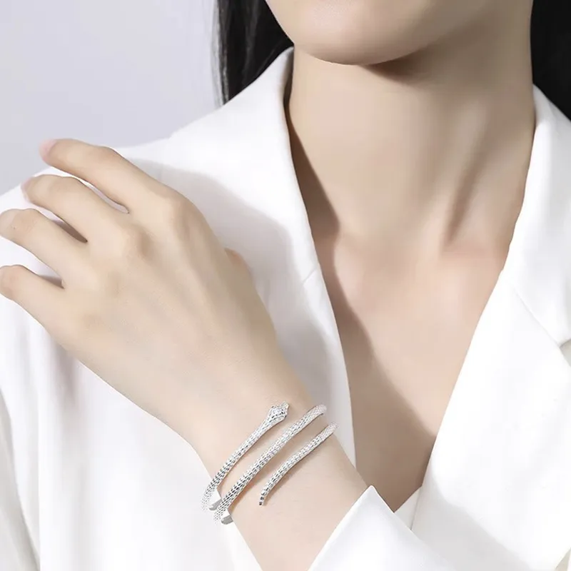 UZIID S9999 Fine Silver Bangles Women's-4