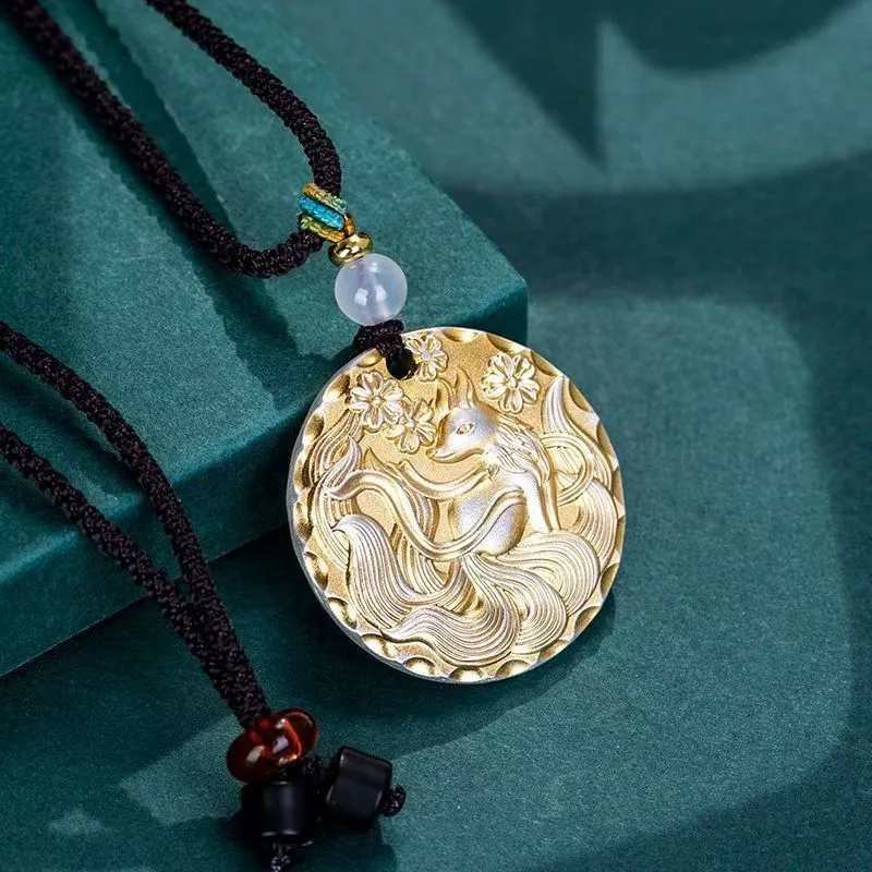 UZIID S999 Fine Silver Necklaces Unisex-4