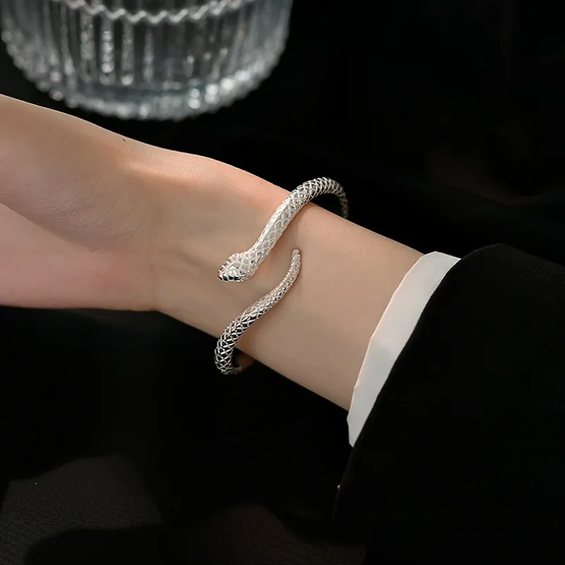 UZIID S999 Fine Silver Sterling Silver Bracelets Women's-1
