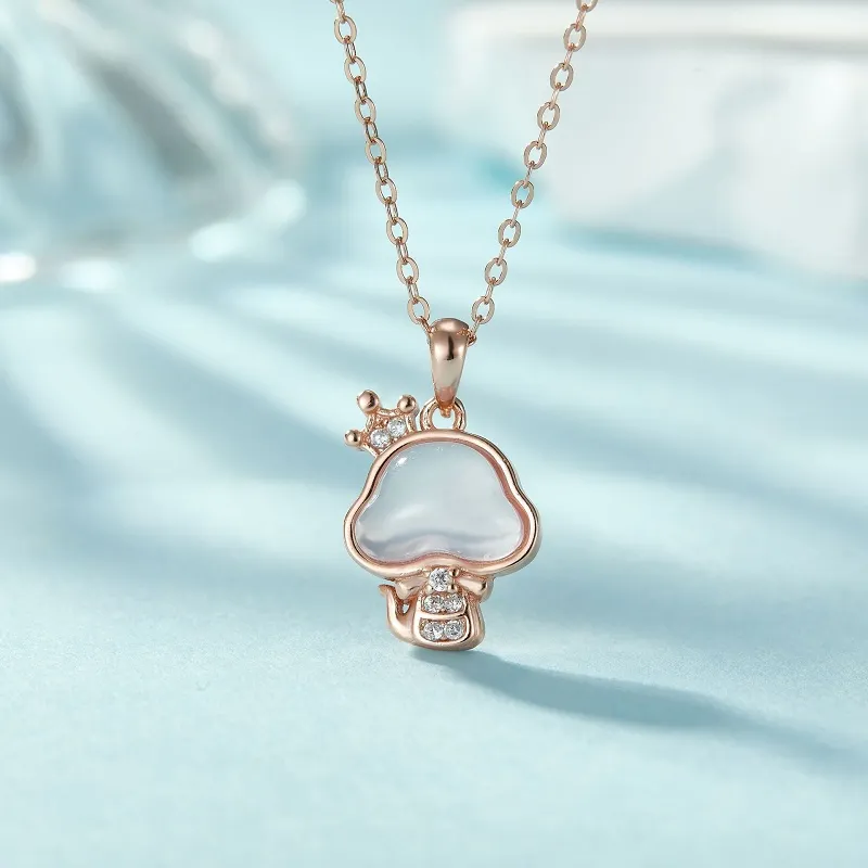 UZIID S925 Silver Necklaces Women's-5