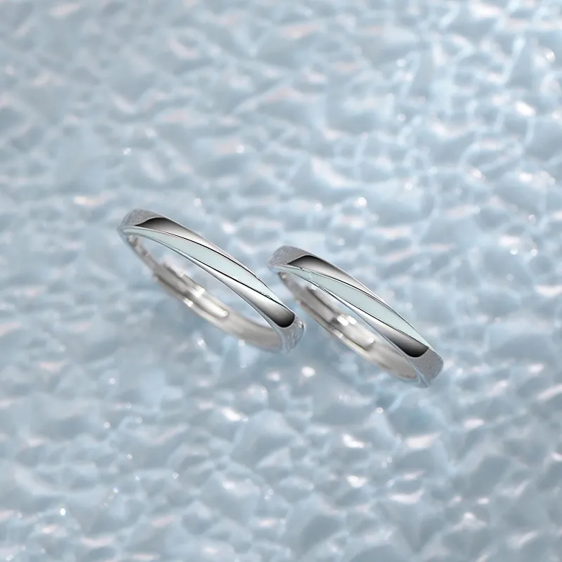 UZIID S925 Sterling Silver Rings Unisex-4