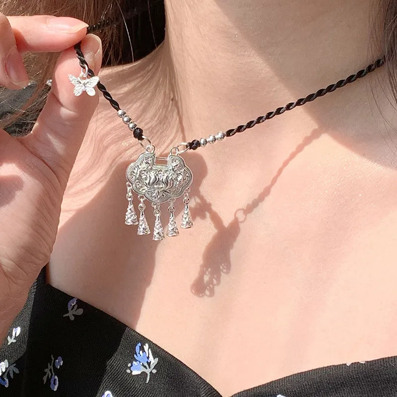 UZIID Sterling Silver Necklaces Women's-8