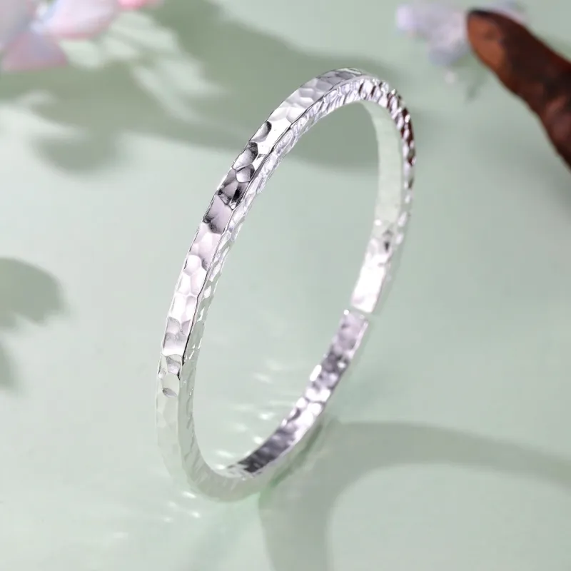 UZIID 999 Fine Silver Sterling Silver Bracelets Women's-1