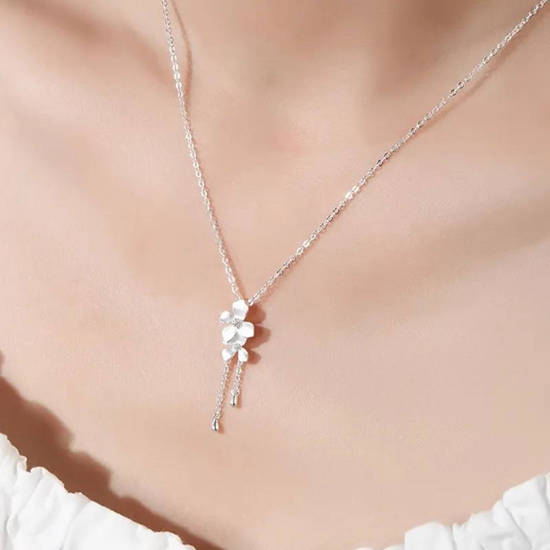 UZIID S999 Fine Silver Necklaces Women's-1