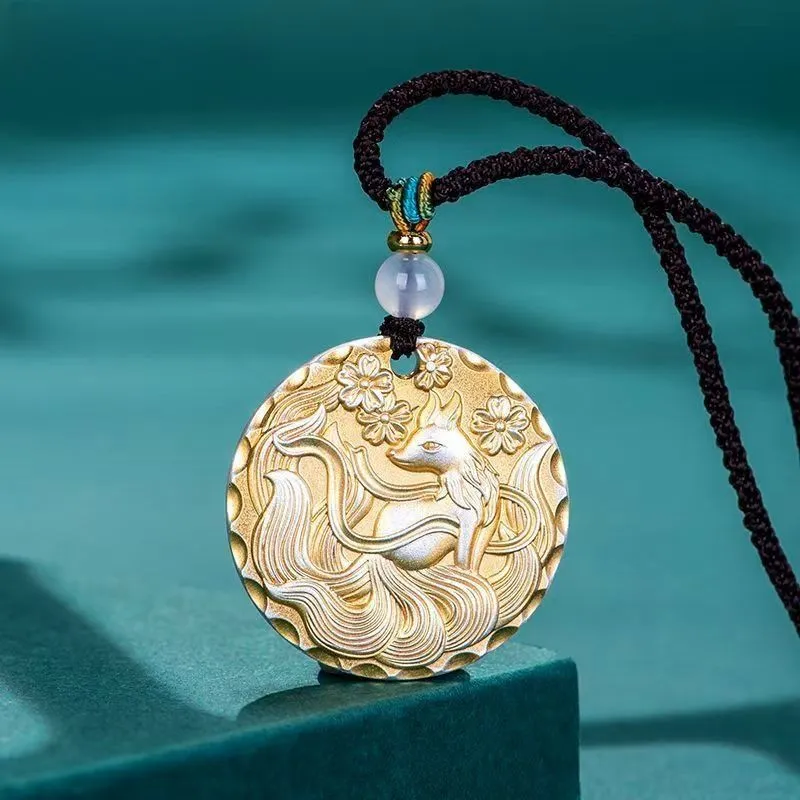 UZIID S999 Fine Silver Necklaces Unisex-1