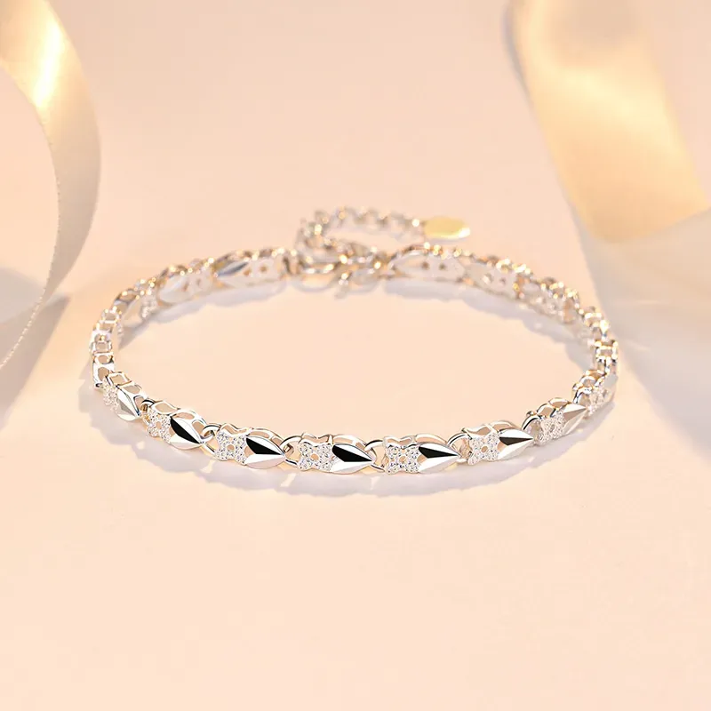 UZIID Sterling Silver Bracelets Women's-5