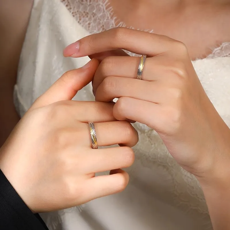 UZIID Sterling Silver Rings Unisex-4