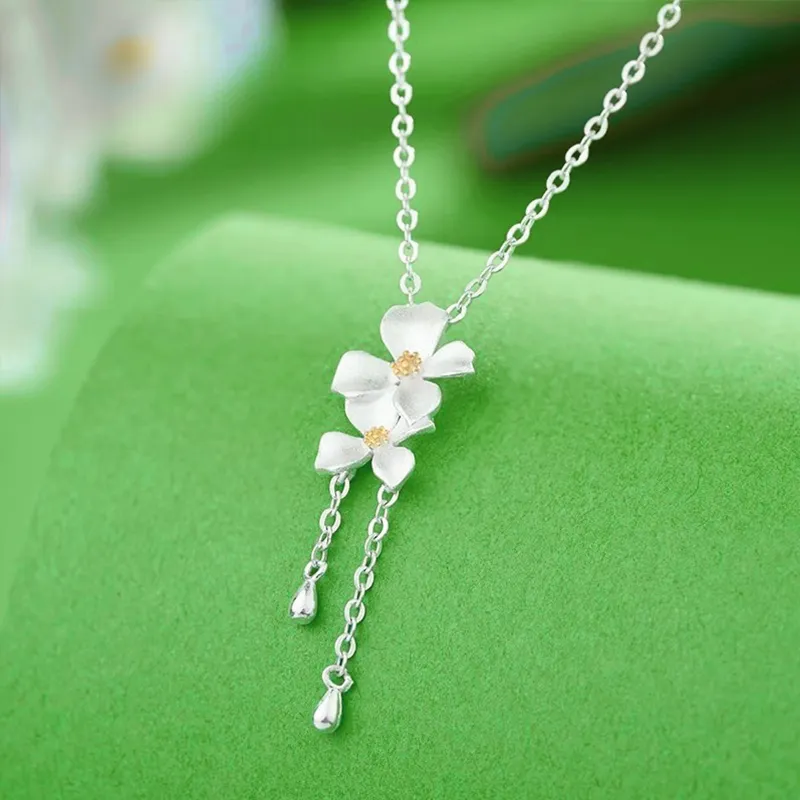 UZIID S999 Fine Silver Necklaces Women's-3