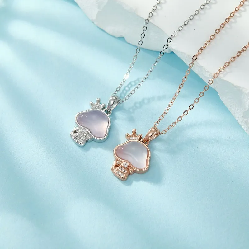 UZIID S925 Silver Necklaces Women's-4