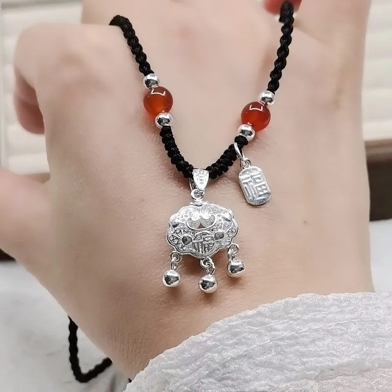 UZIID Sterling Silver Necklaces Unisex-6