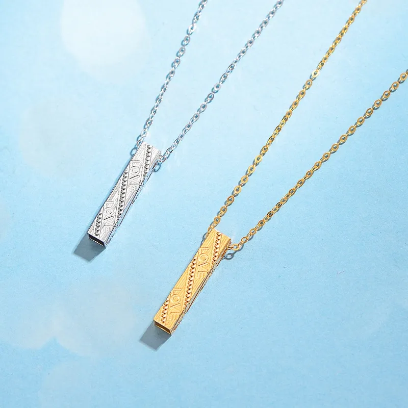 UZIID S925 Silver Necklaces Unisex-5