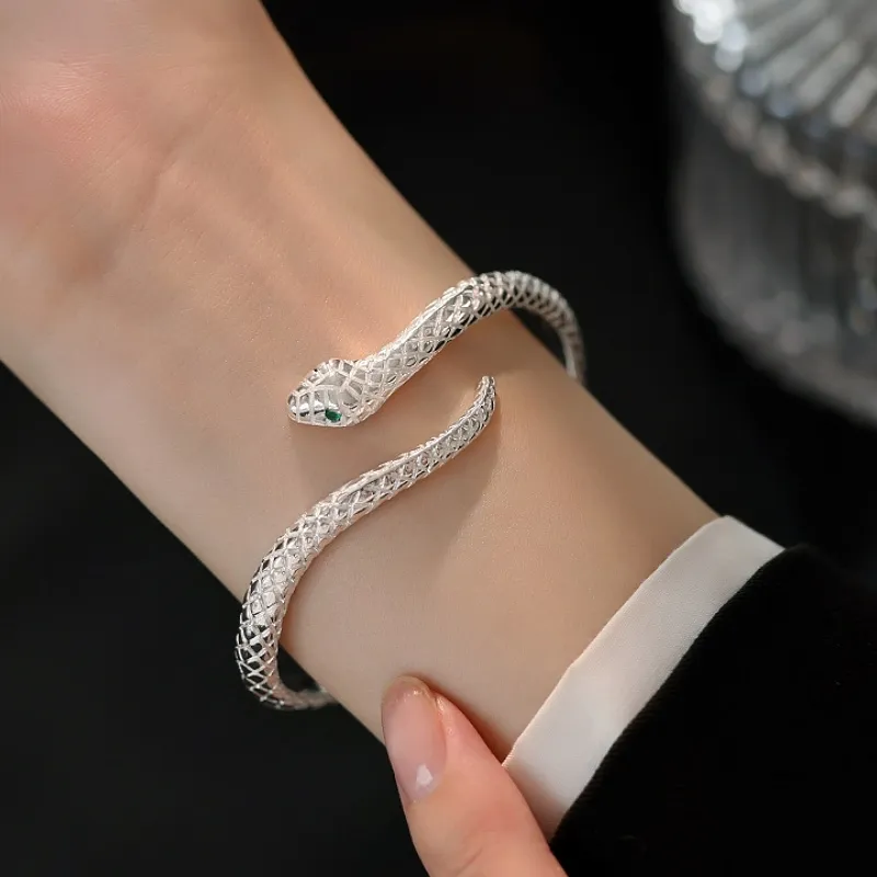 UZIID S999 Fine Silver Sterling Silver Bracelets Women's-3