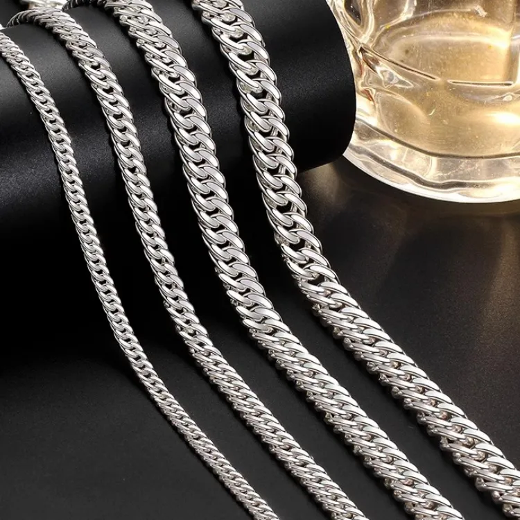 UZIID 999 Fine Silver Necklaces Unisex-3