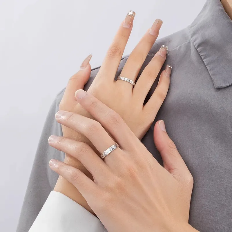 UZIID S999 Fine Silver Rings Unisex-3
