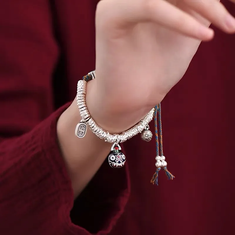 UZIID Sterling Silver Bracelets Unisex-4