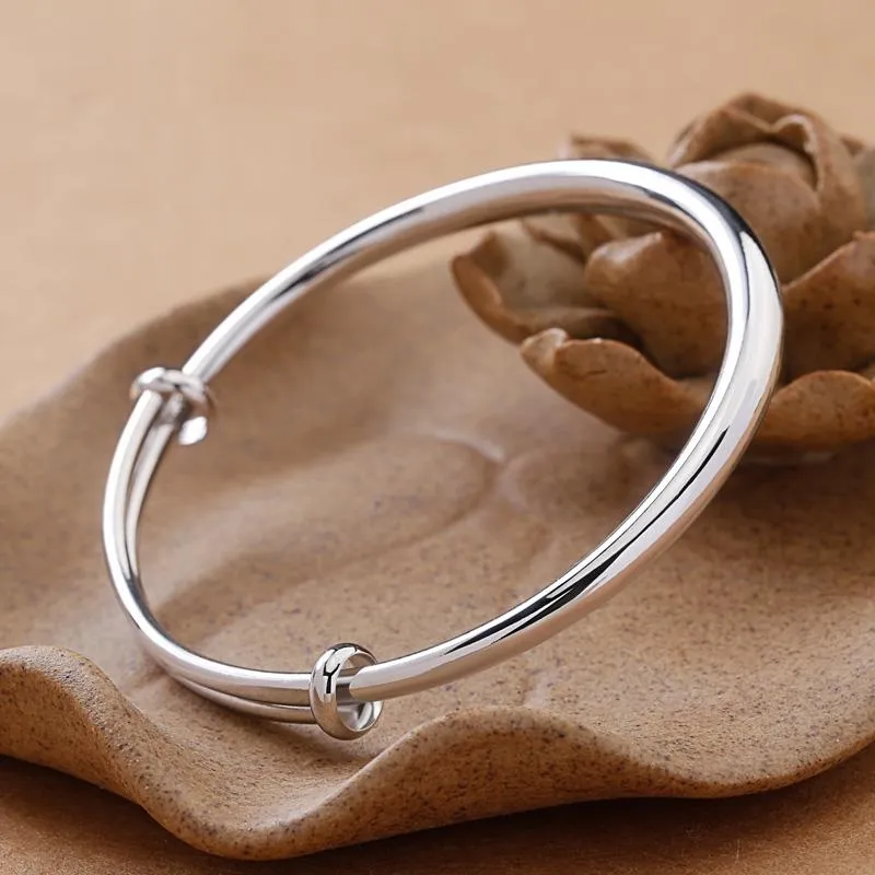 UZIID S999 Silver Bangles Women's-5