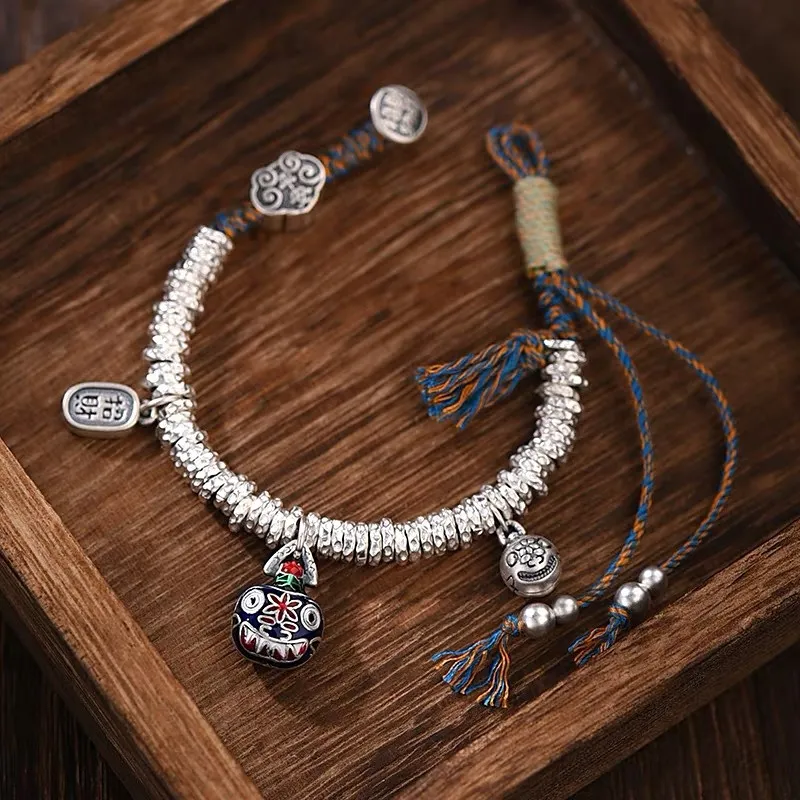 UZIID Sterling Silver Bracelets Unisex-1