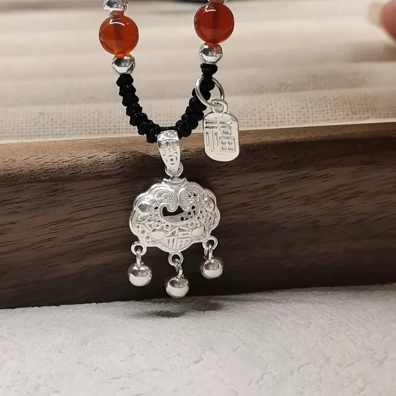 UZIID Sterling Silver Necklaces Unisex-2