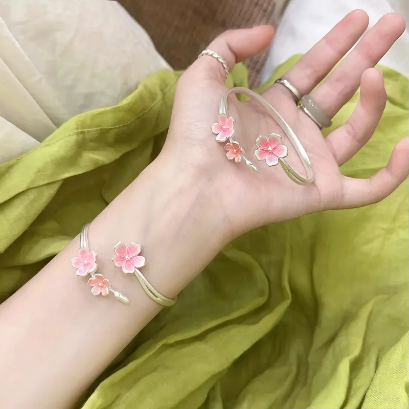 UZIID S999 Fine Silver Sterling Silver Bracelets Women's-3